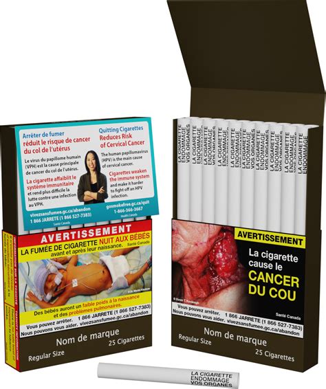 here s what the new health warnings on individual cigarettes will look like canada