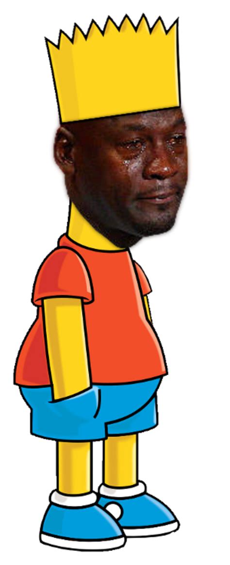 Homer Simpson Crying Michael Jordan Know Your Meme Cr