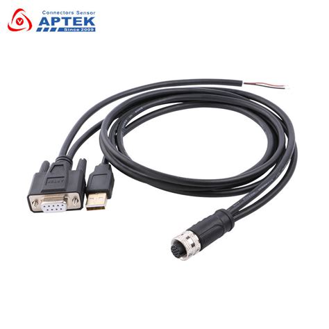 Custom Cable Assembly Supplier And M12 Female Cable Connector