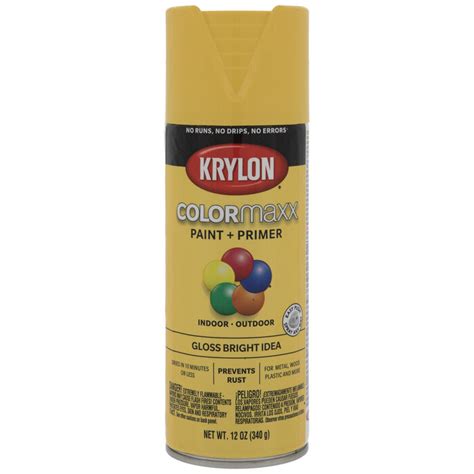 Bright Idea Krylon Colormaxx Gloss Spray Paint And Primer Hobby Lobby