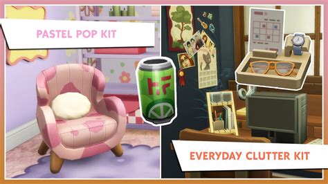 Cheery And Practical The Sims 4 Pastel Pop And Everyday Clutter Kits