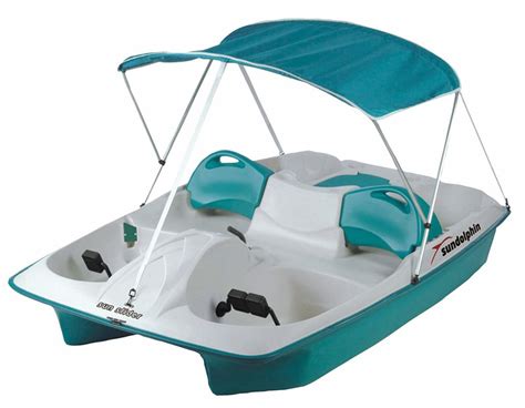 You won't need a trailer to transport the sun dolphin® sportsman 10 fishing boat! Pedal Boats Are Great for Calm Waters | Everything Beaches