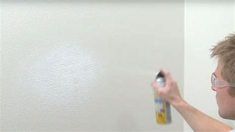 We will remove that now. 3 Easy Spray-On Wall and Ceiling Textures