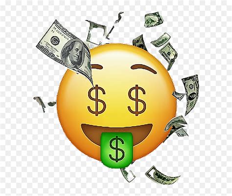 Money Emoji Png High Quality Image Transparent Background Money Face