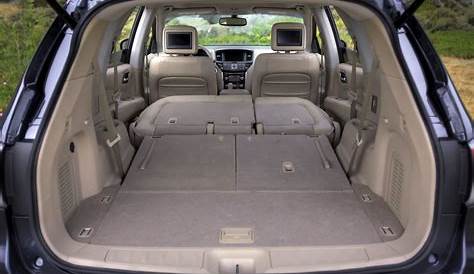 Folding 2nd and 3rd-row seats in the all-new Pathfinder create a