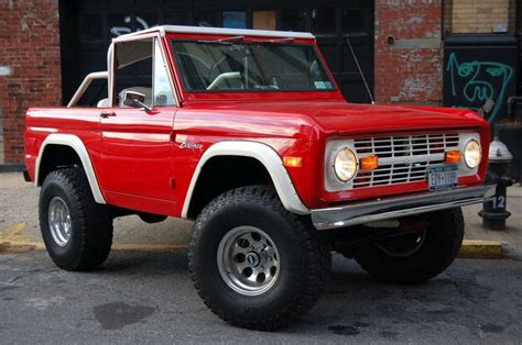 Old Red With Images Ford Bronco Classic Bronco Bronco