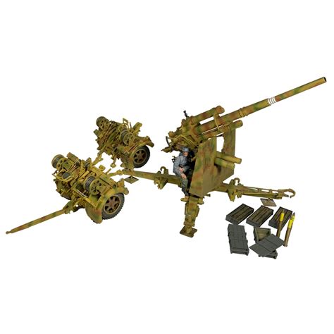 German 88mm Cannon Model