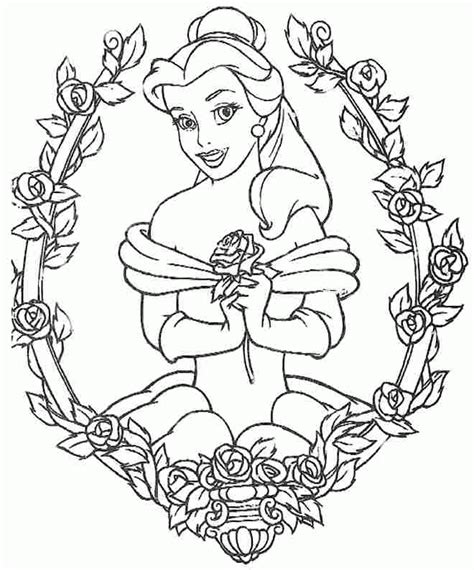 Bella Disney Princess Drawing Clip Art Library