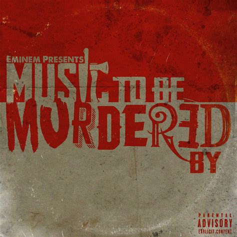 Eminem Music To Be Murdered By Rfreshalbumart