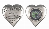 My Heart Will Guide You Home Compass - Gift Search
