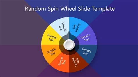 Spin The Wheel Powerpoint Templates Presentation Slides