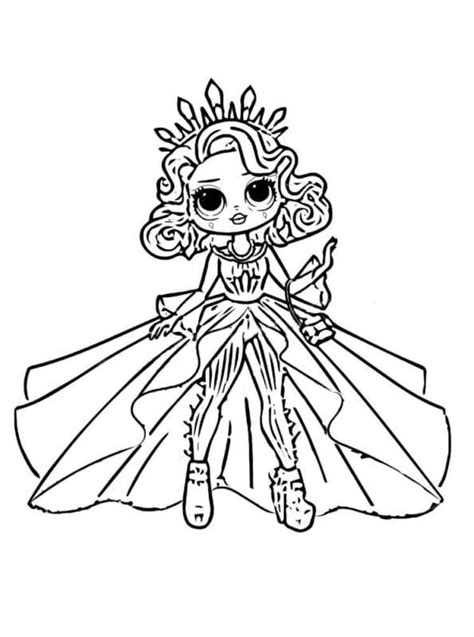 Lol Surprise Omg Dolls Coloring Pages Coloring Pages