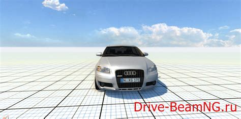 Машина Audi A3 для Beamng Drive скачать мод видео Моды для Beamng