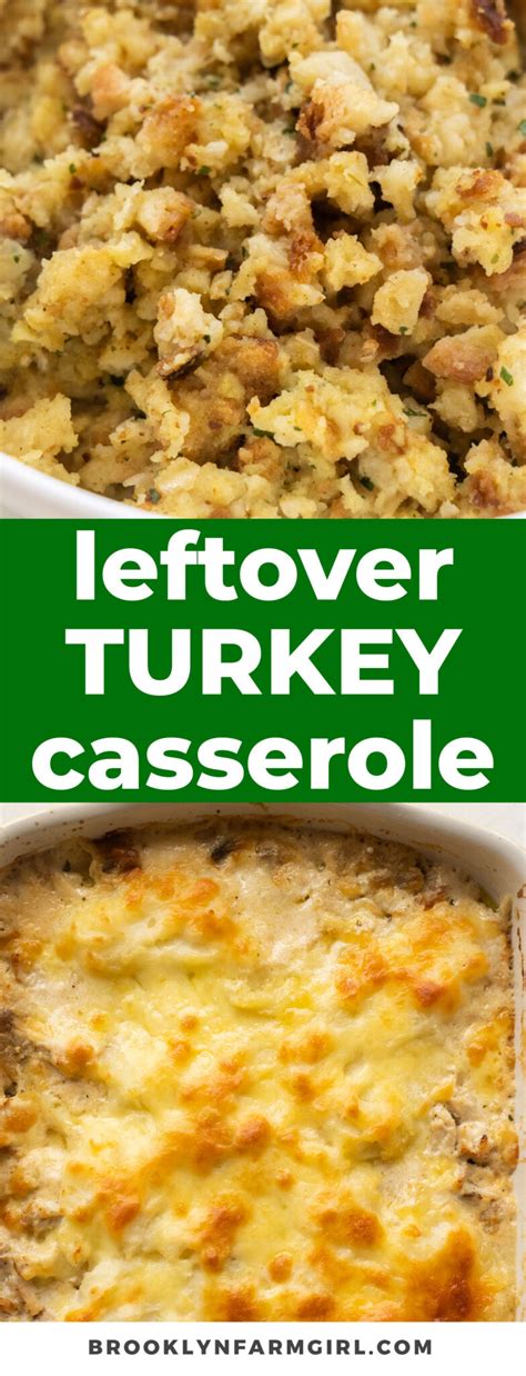 Leftover Thanksgiving Turkey Casserole Brooklyn Farm Girl