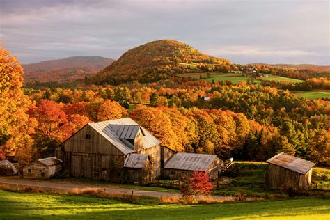 Fall Comes To Vermonts Northeast Kingdom New England