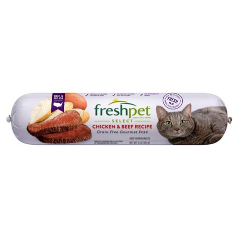 Save On Freshpet Select Refrigerated Cat Food Chicken And Beef Pate Order