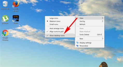 Hide Or Show Desktop Icons In Windows 10 Consumingtech