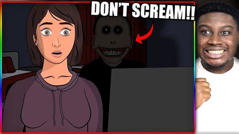 Reacting To True Story Scary Animations 2 Youtube