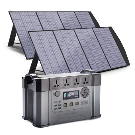 Buy Allpowers Mppt Solar Generator S2000 Pro 2400w 1500wh Portable