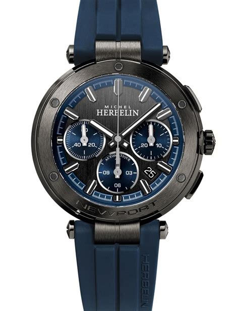 michel herbelin newport chronograph automatic