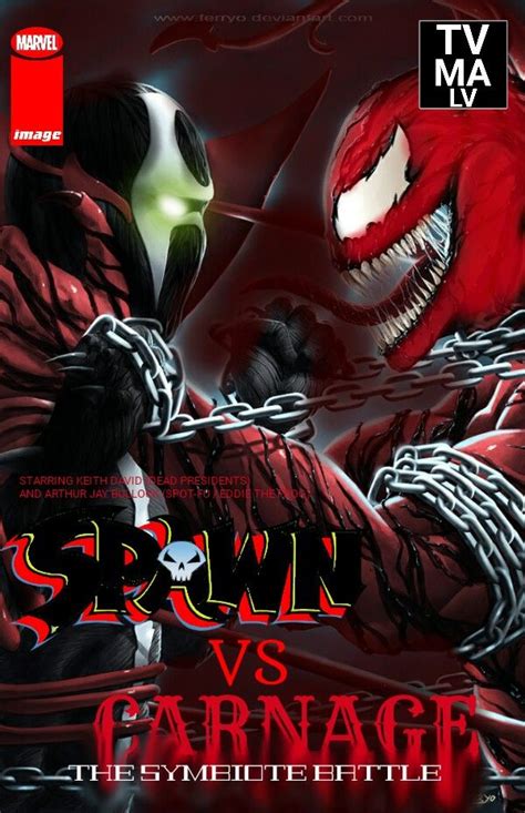 Marvel And Image Presentsspawn Versus Carnagethe Symbiote Battle