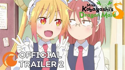 Miss Kobayashis Dragon Maid S Official Trailer 2 Youtube