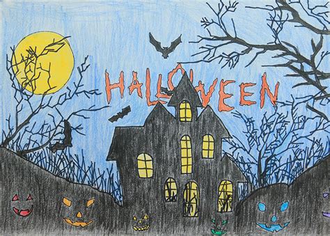 Cập nhật với hơn 101 vẽ tranh halloween đơn giản đẹp tuyệt vời nhất