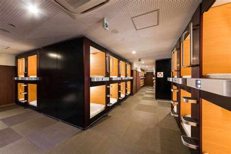 We offer 300 affordable, yet cozy Capsule Hotel in Kyoto: Sauna & Capsule Hotel Rumor Plaza