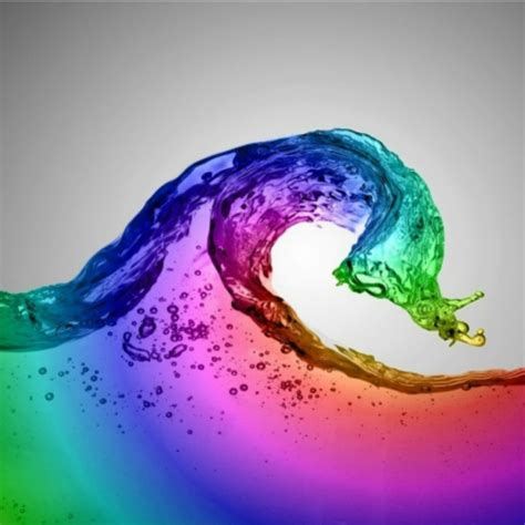 Rainbow Water Wallpapers Top Free Rainbow Water