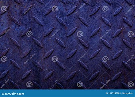 Blue Sheet Metal Background Close Up Stock Photo Image Of Black