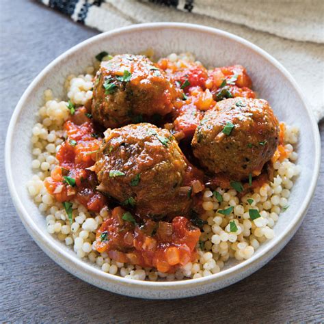 Moroccan Lamb Meatballs With Couscous Recipe Williams Sonoma Taste