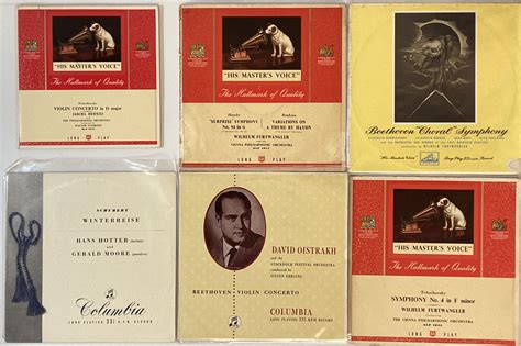 Lot 1186 Hmv Columbia Classical Lps