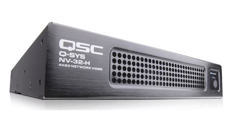 Qsc Ships Q Sys Nv Series Optimized For Connected Meeting Spaces