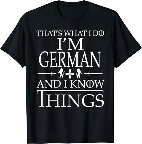 german t shirt uk clothing