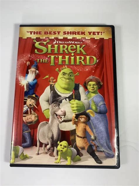 Shrek Shrek 2 Shrek The Third And Shrek Forever After Widescreen Dvd