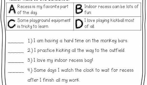 Main Idea Worksheets from The Teachers Guide Resources for Work Main