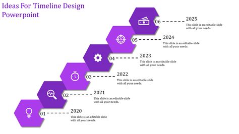 Buy Timeline Design Powerpoint In Purple Color Slide