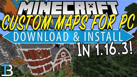How To Download And Install Minecraft Maps For Minecraft Pc 1163