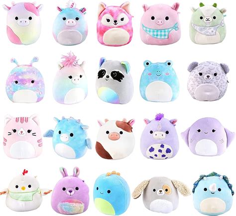 Buy Squishmallow 5 Plush Mystery Box 5 Pack Assorted Set Of Various