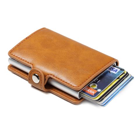 Buy Men Wallet Metal Card Holder Rfid Aluminium Alloy