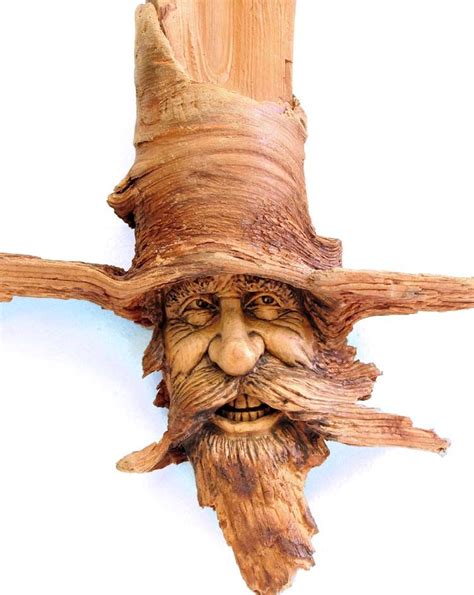 Wood Spirit By Psychosculptor Wood Carving Wood Carving Art Wood