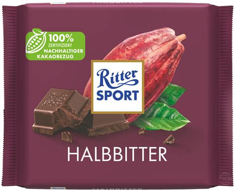 Ritter Sport Dark Chocolate 3 53 Oz