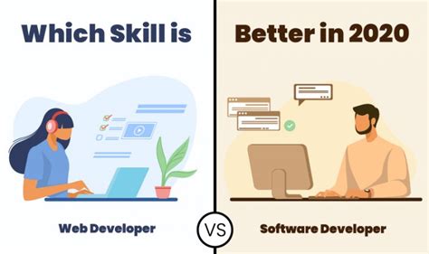 Web Developer Vs Software Developer Which Skill Is Better In 2020