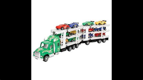 Auto Transporter Truck Toy For Kids Toy Car Transporter Truck Youtube