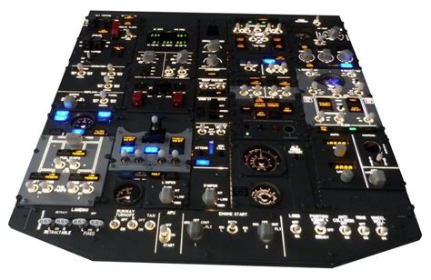 B737 Fwd Overhead Panel Fully Assembled