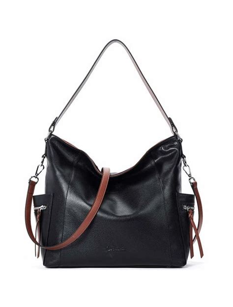Buy BOSTANTEN Genuine Leather Hobo Handbags Designer Shoulder Tote