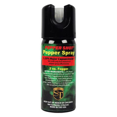 Pepper Spray 2 Oz Fogger Pepper Spray Mace Supreme Defense
