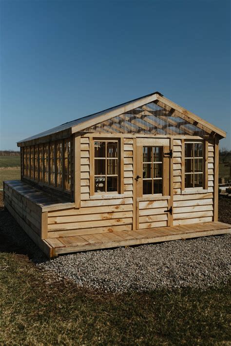 Amish Built Backyard Hobby Greenhouse Abigail Albers