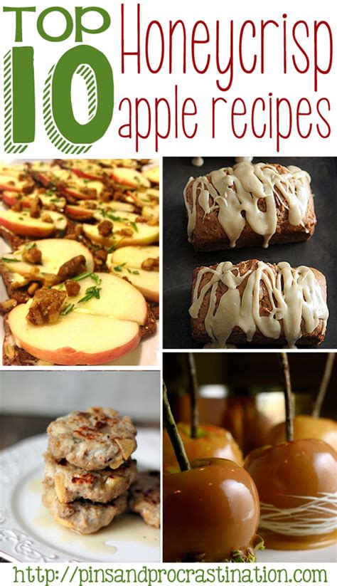 Whisk and refrigerate until ready to use. Top Ten Honeycrisp Apple Recipes - Pins and Procrastination