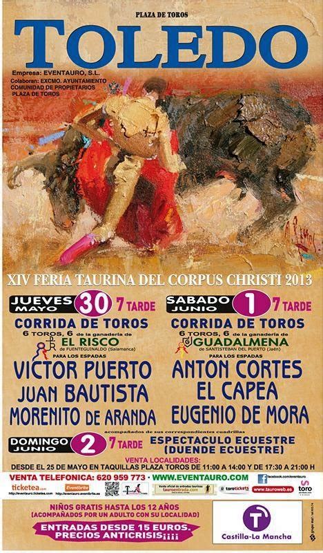 Torodigital Cartel De La Feria Del Corpus De Toledo 2013